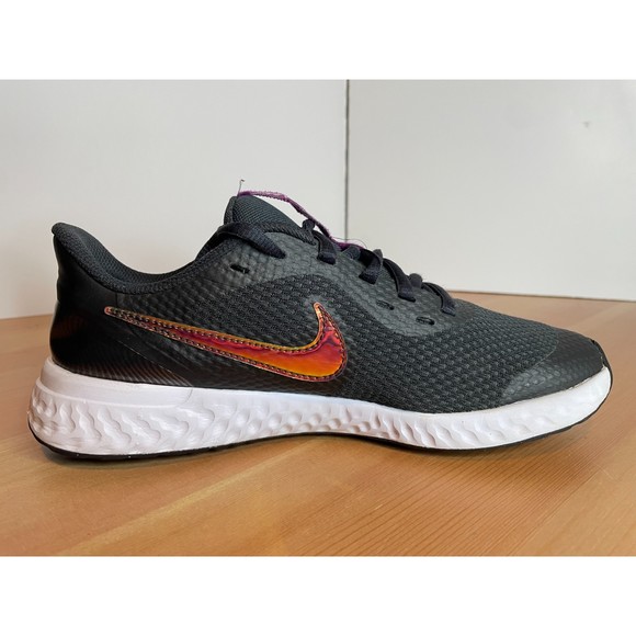 Nike Revolution Power Black Running Sneakers Shoe | Women's Size 6 US - Picture 4 of 11